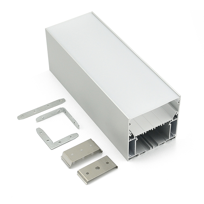 HL-A024-1 Aluminum Profile - Inner Width 66.3mm(2.61inch) - LED Strip Anodizing Extrusion Channel, For LED Strip Lights HL-A024-1 Aluminum Profile - Inner Width 66.3mm(2.61inch) - LED Strip Anodizing Extrusion Channel, For LED Strip Lights